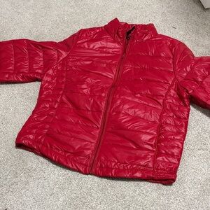 Red Puffer Jacket